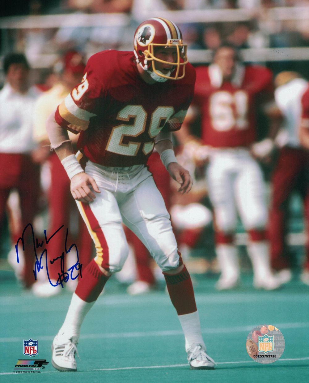 Mark Murphy Autographed/Signed Washington Redskins 8x10 Photo