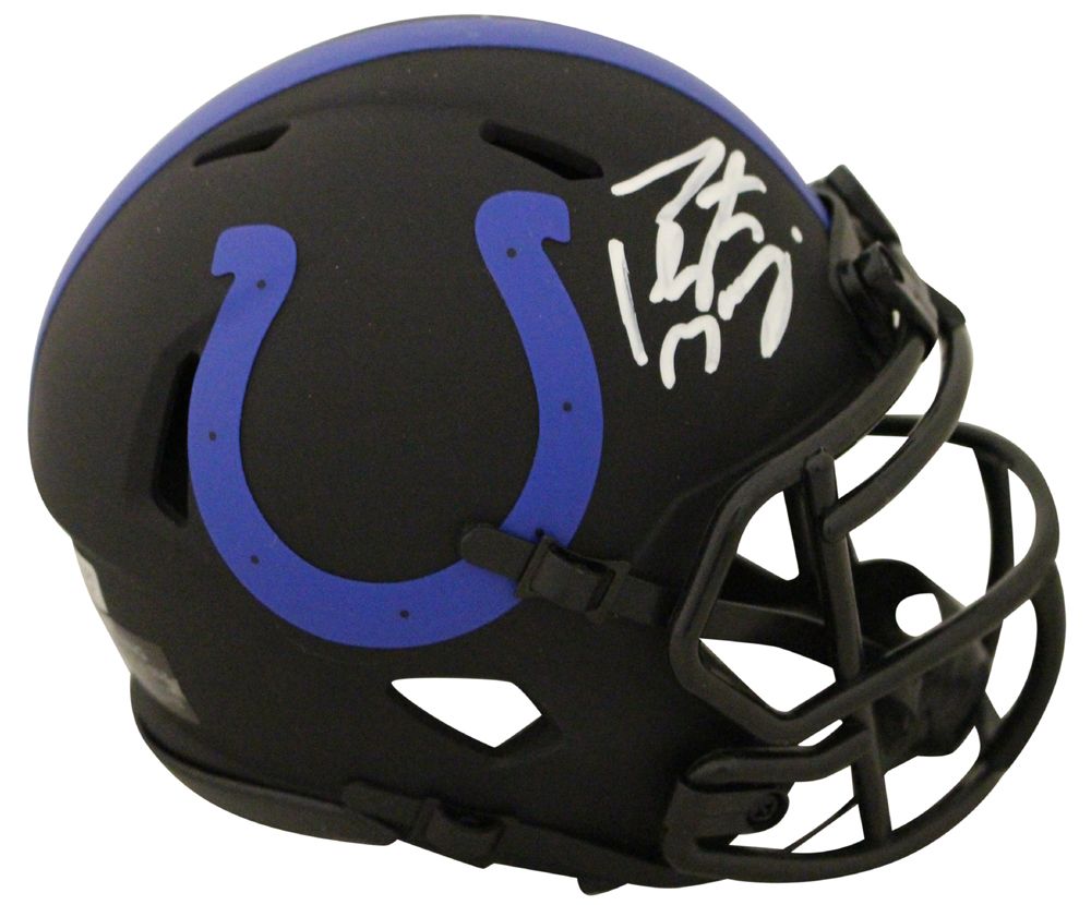 Peyton Manning Autographed Indianapolis Colts Eclipse Mini Helmet FAN