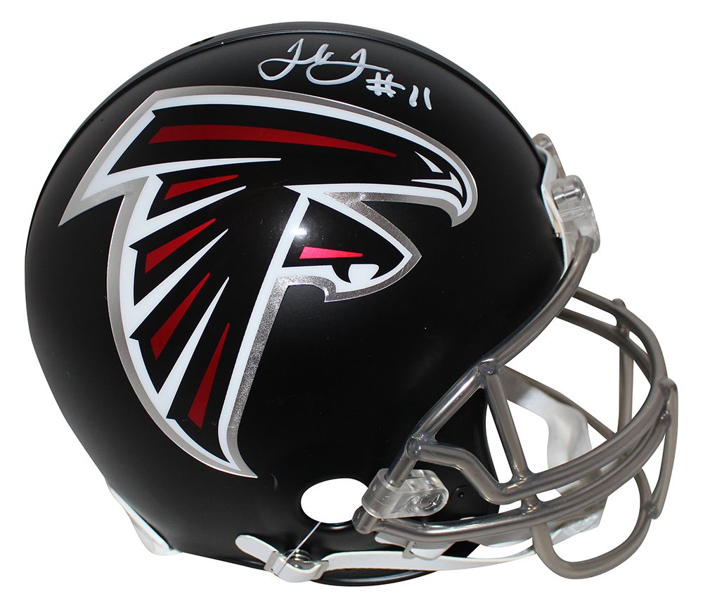 Julio Jones Autographed/Signed Atlanta Falcons Authentic Helmet BAS