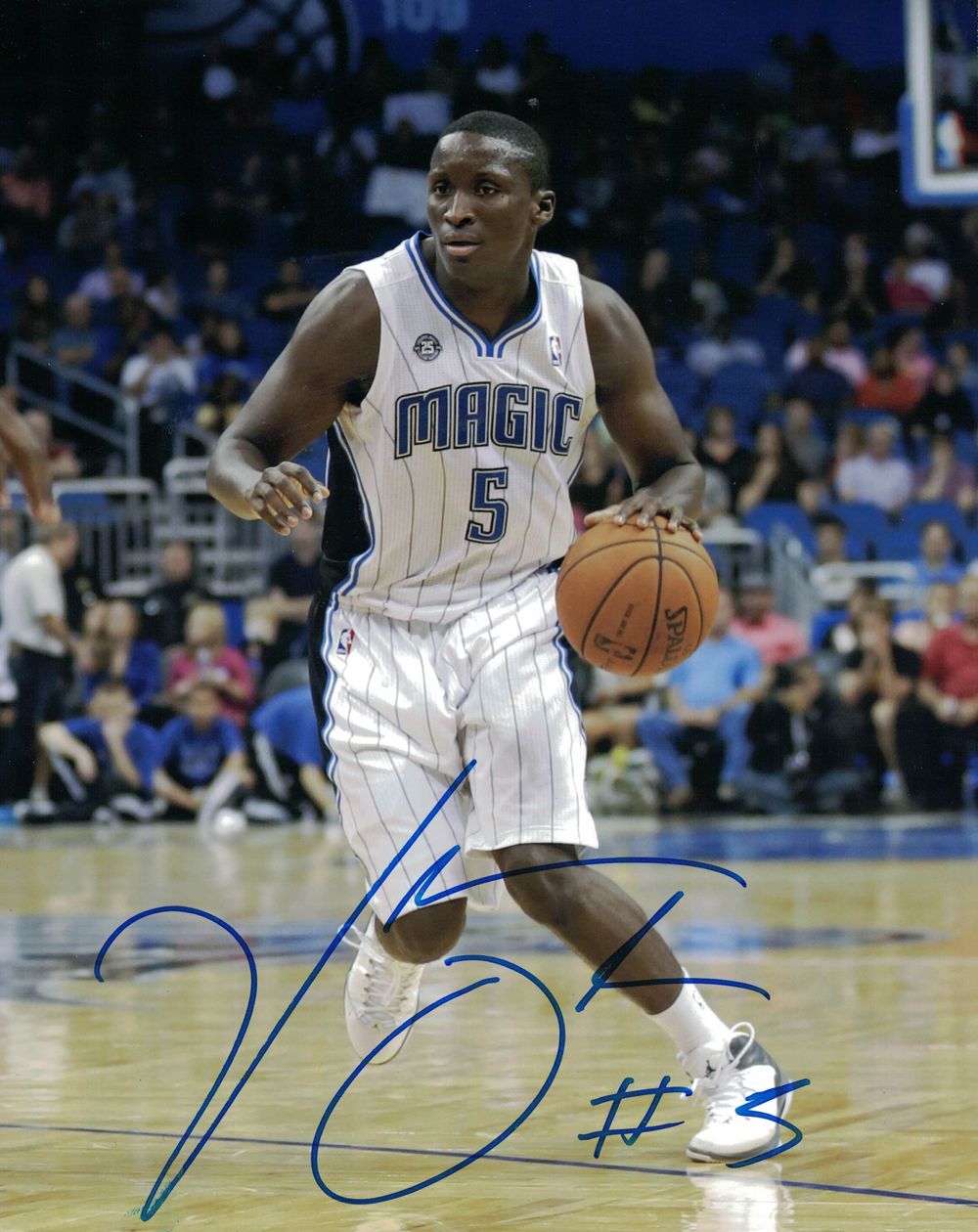 Victor Oladipo Autographed/Signed Orlando Magic 8x10 Photo