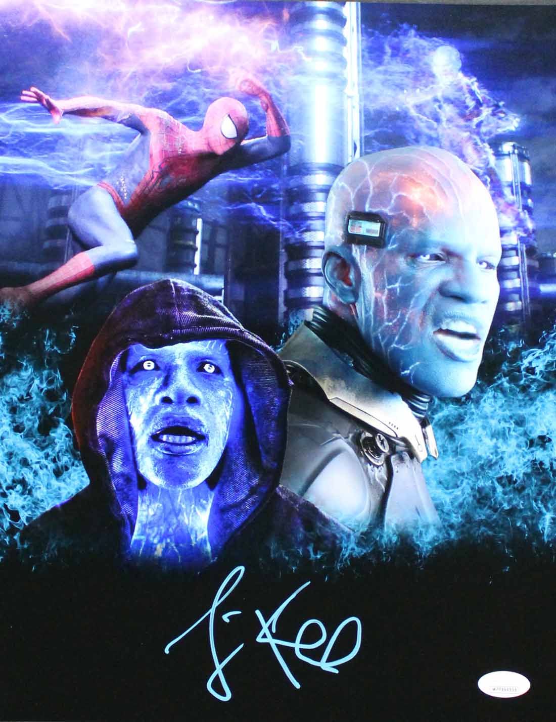 Jamie Foxx Autographed/Signed Spiderman 2 Electro 11x14 Photo JSA
