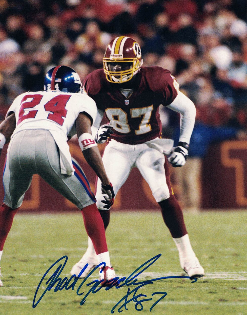 Rod Gardner Autographed/Signed Washington Redskins 8x10 Photo