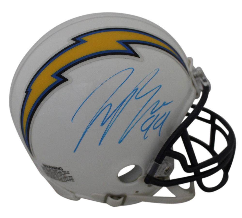 Joey Bosa Autographed/Signed Los Angeles Chargers Mini Helmet JSA