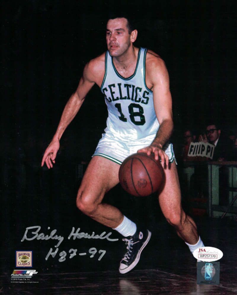 Bailey Howell Autographed Boston Celtics 8x10 Photo HOF 97 JSA