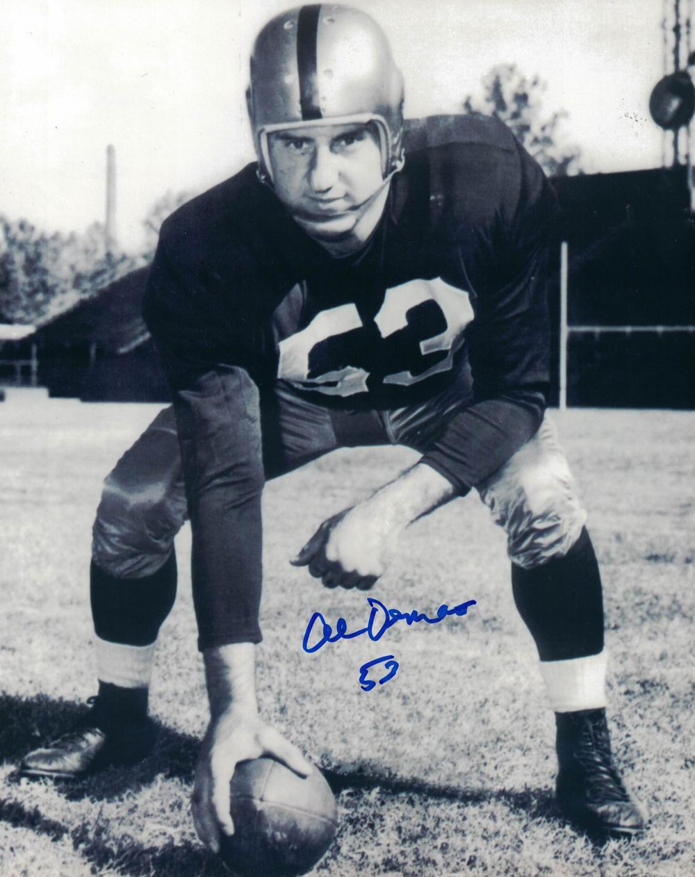 Art Demao Autographed/Signed Washington Redskins 8x10 Photo