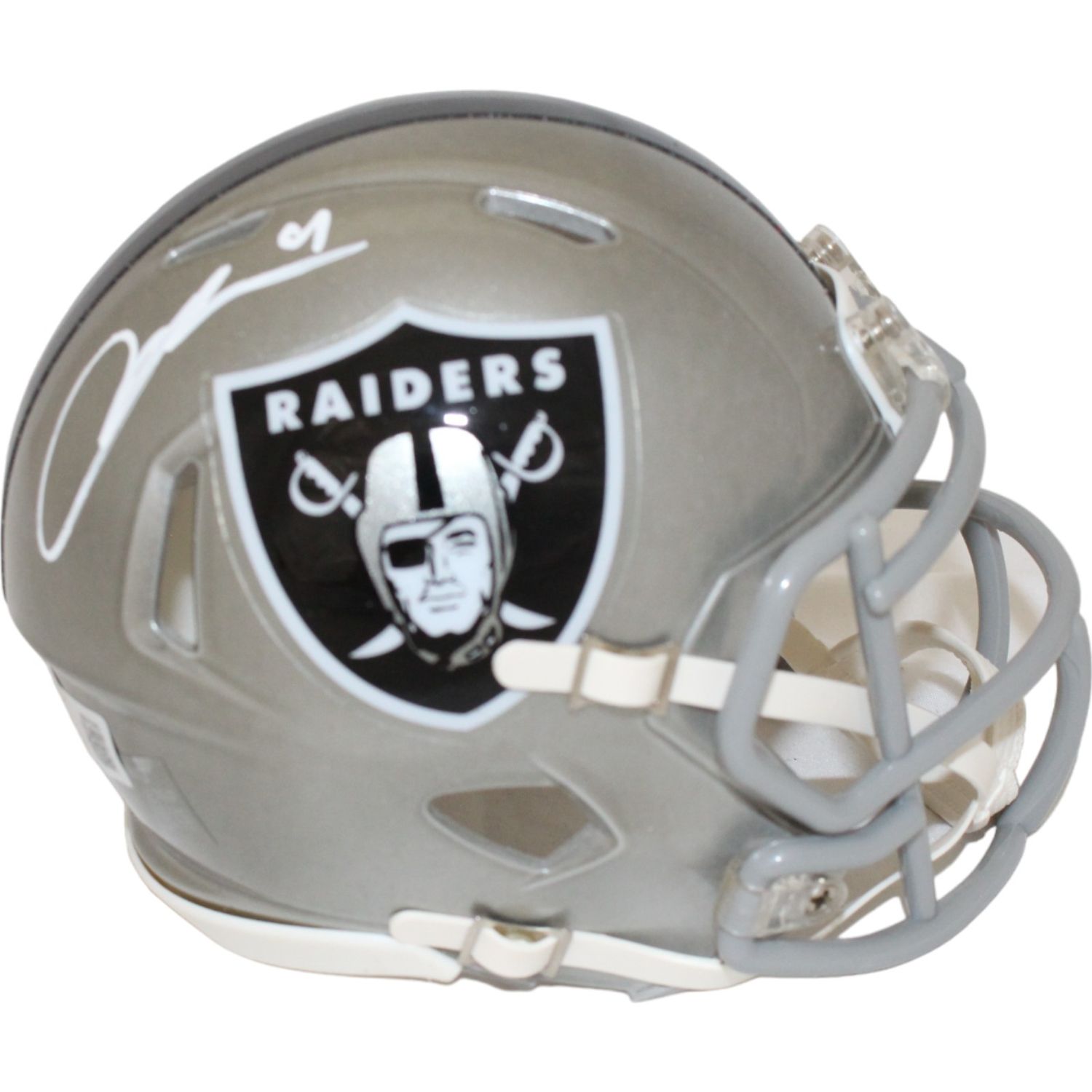 Aidan O&#39;Connell Signed Las Vegas Raiders Flash Mini Helmet Beckett