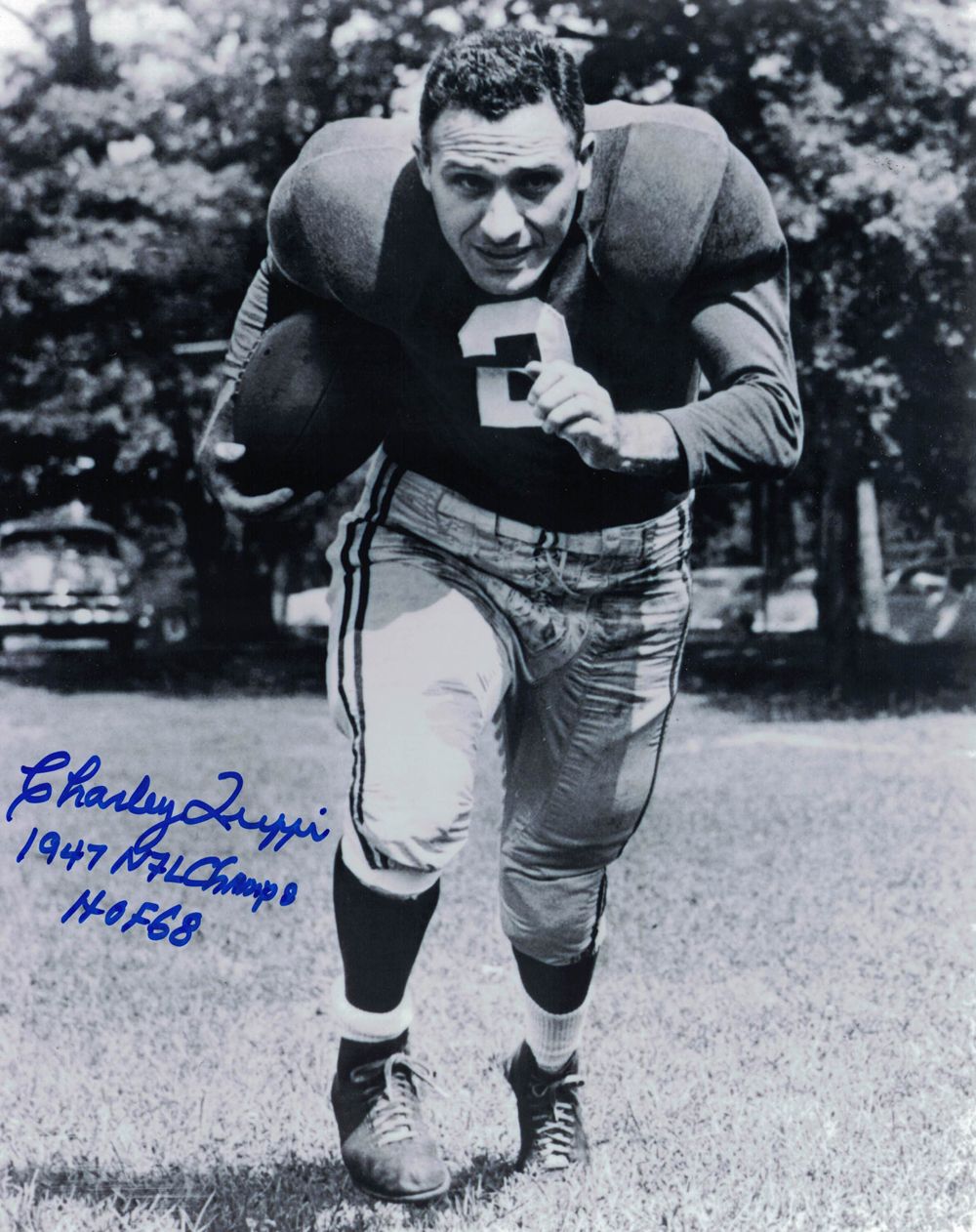 Charley Trippi Autographed/Signed Chicago Cardinals 8x10 Photo