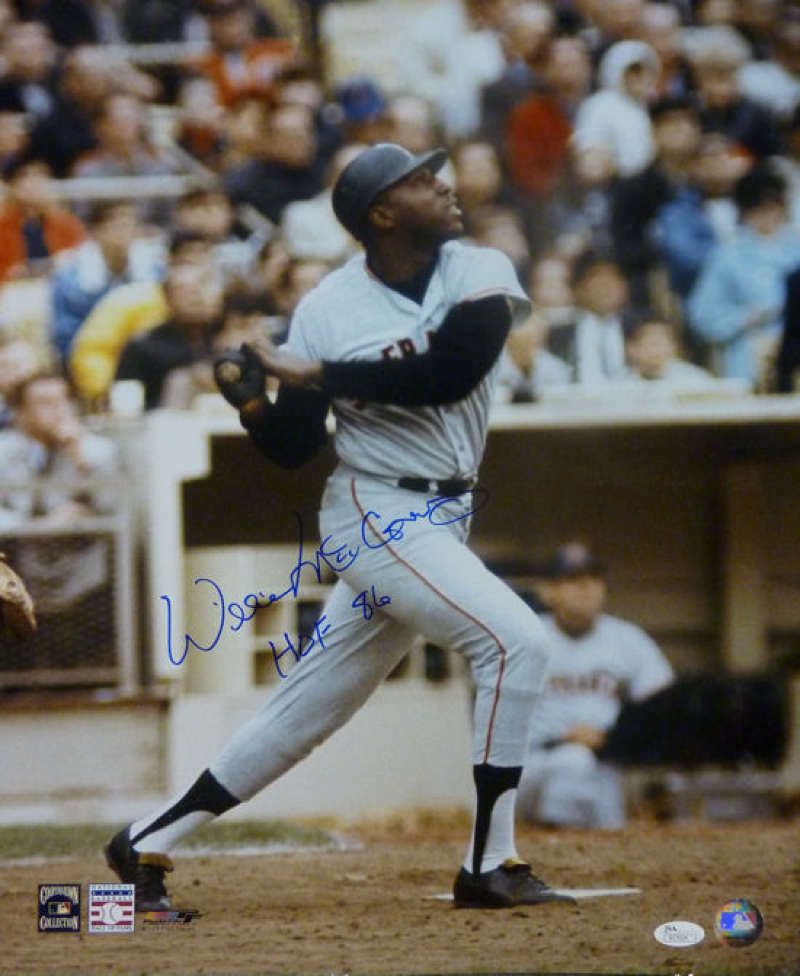 Willie McCovey Autographed San Francisco Giants 16x20 Photo JSA