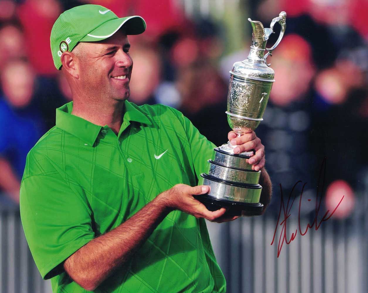 Stewart Cink Autographed/Signed PGA Tour Golf 8x10 Photo