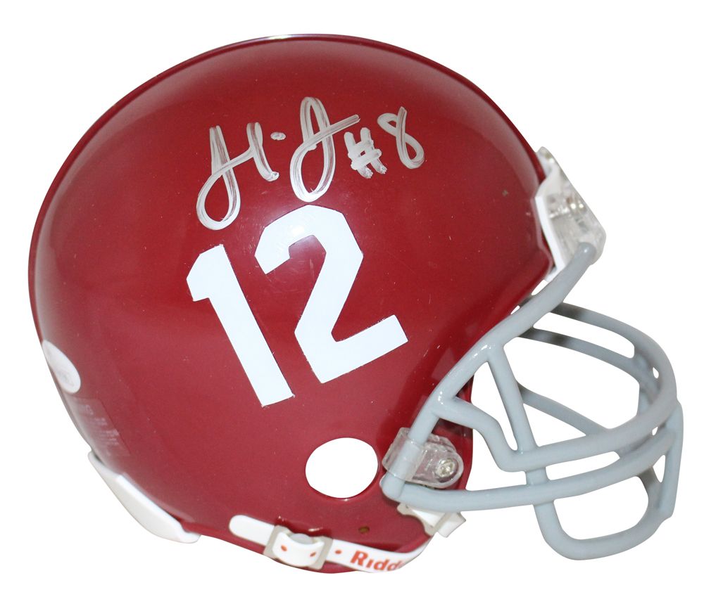Julio Jones Autographed/Signed Alabama Crimson Tide Mini Helmet JSA