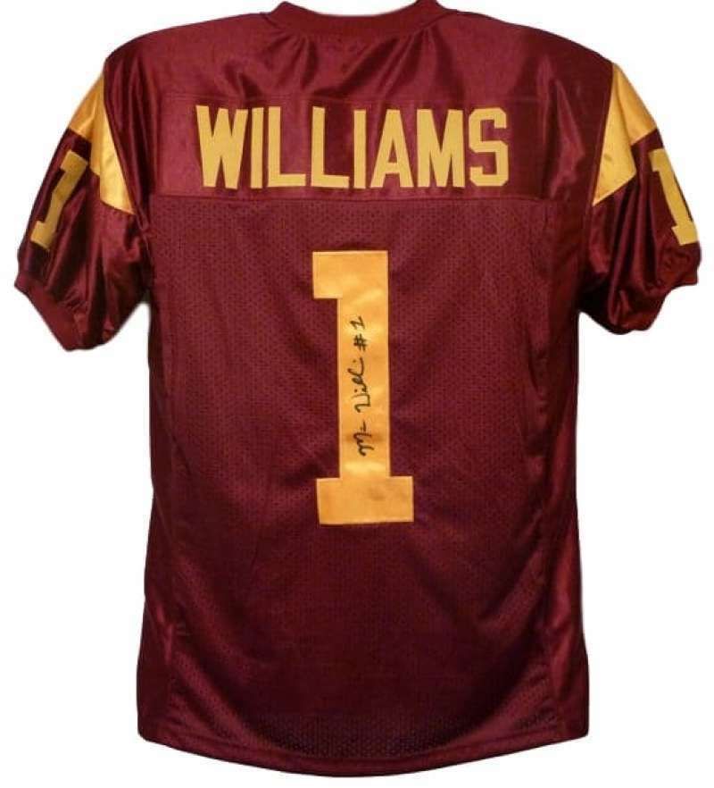 Mike Williams Autographs USC Souther Cal Trojans jersey