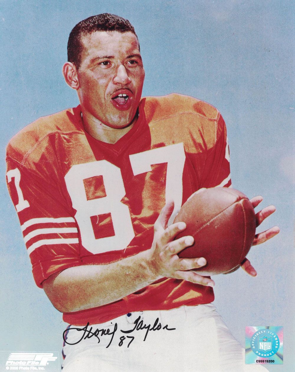 Lionel Taylor Autographed/Signed Denver Broncos 8x10 Photo