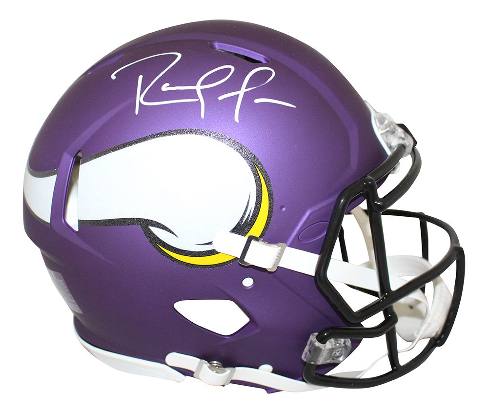 Randy Moss Autographed Minnesota Vikings Authentic Speed Helmet BAS