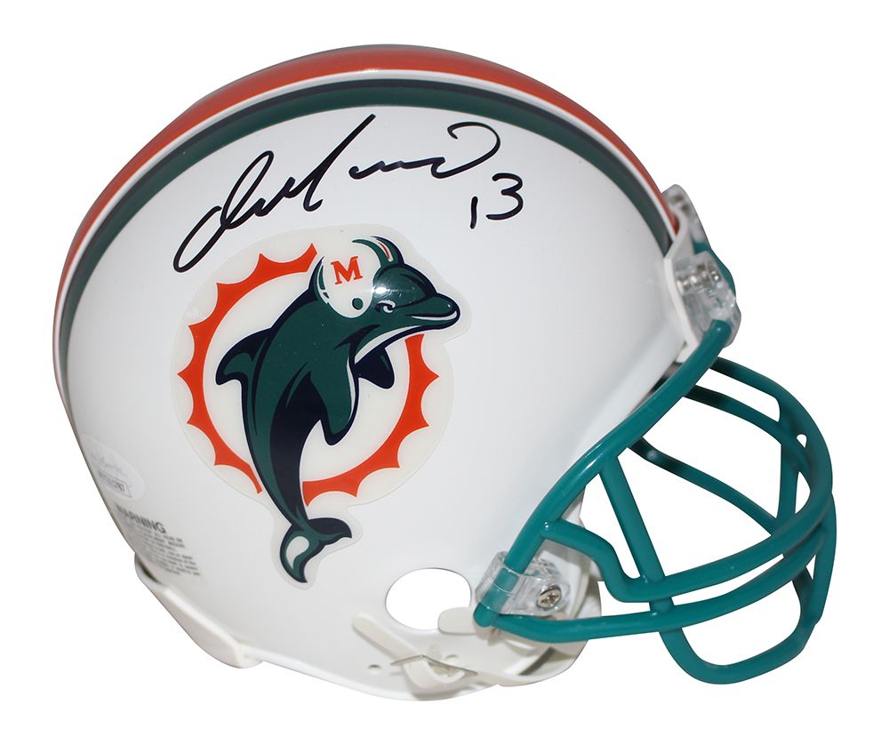 Dan Marino Autographed Miami Dolphins TB 1997-2012 Mini Helmet JSA