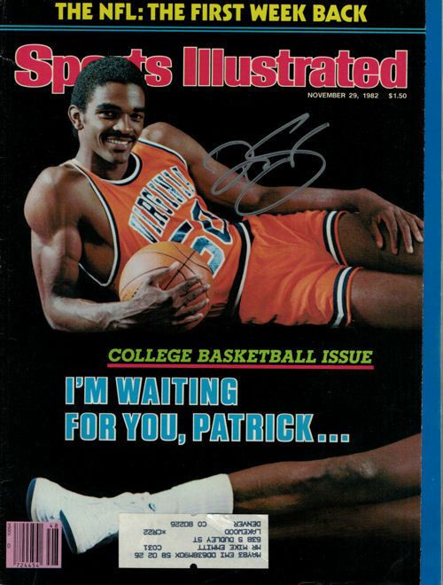 Ralph Sampson Autographed November 29, 1982 Virginia Cavaliers Sports Illustrated