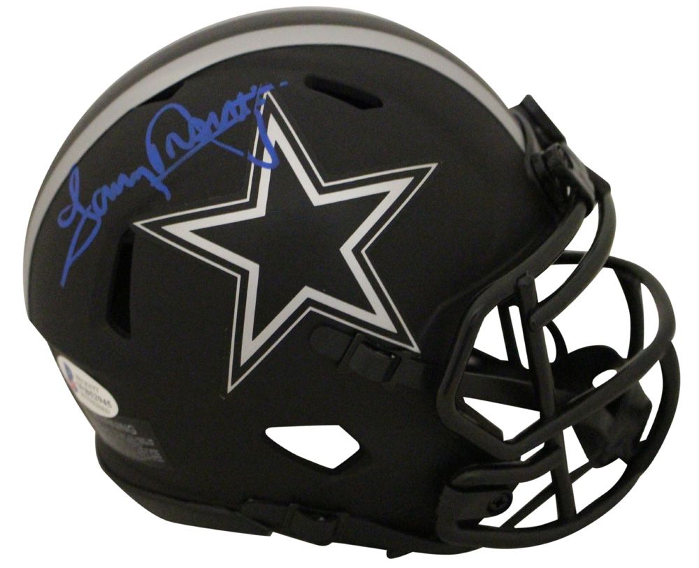 Tony Dorsett Autographed/Signed Dallas Cowboys Eclipse Mini Helmet BAS