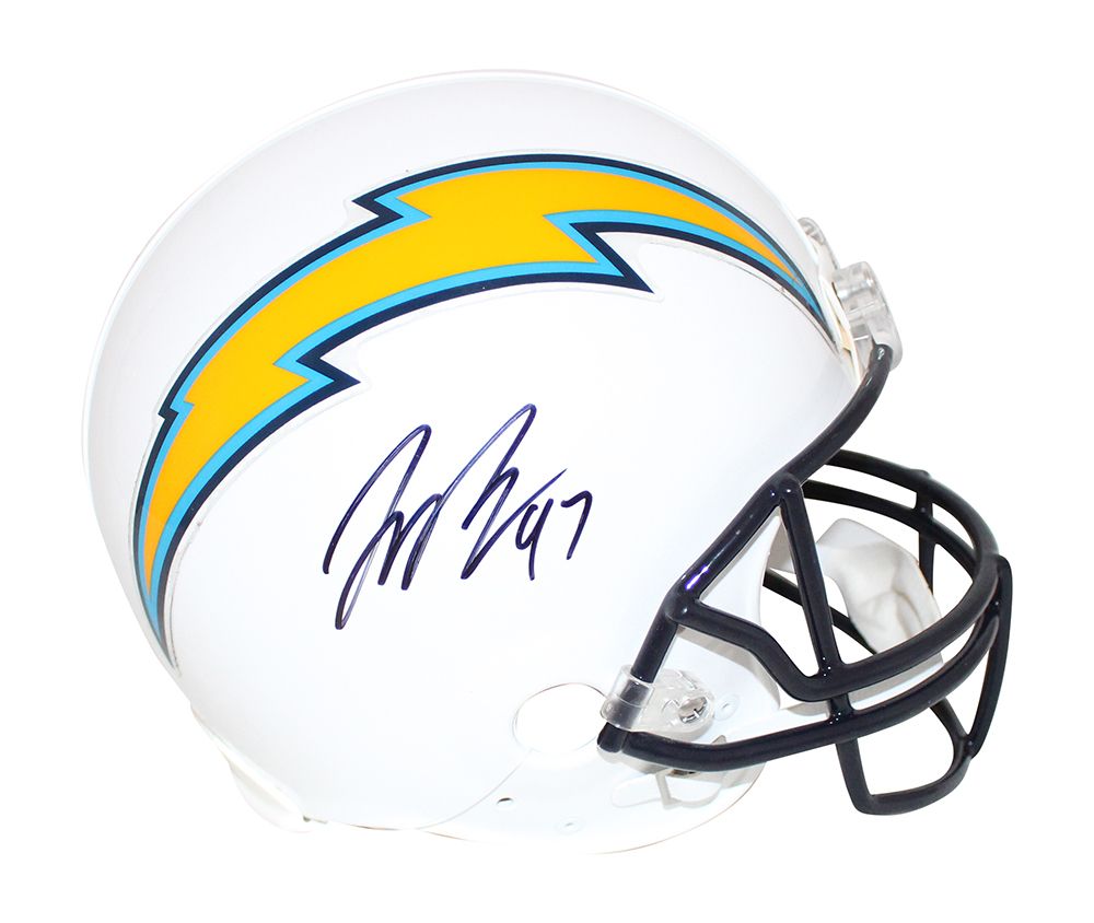 Joey Bosa Signed Los Angeles Chargers Authentic 07-18 VSR4 Helmet BAS