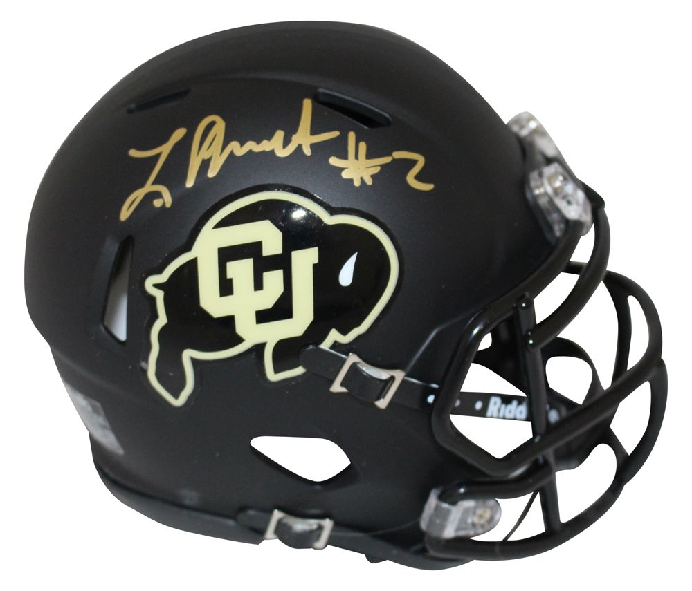 Laviska Shenault Autographed Colorado Buffaloes Black Mini Helmet BAS