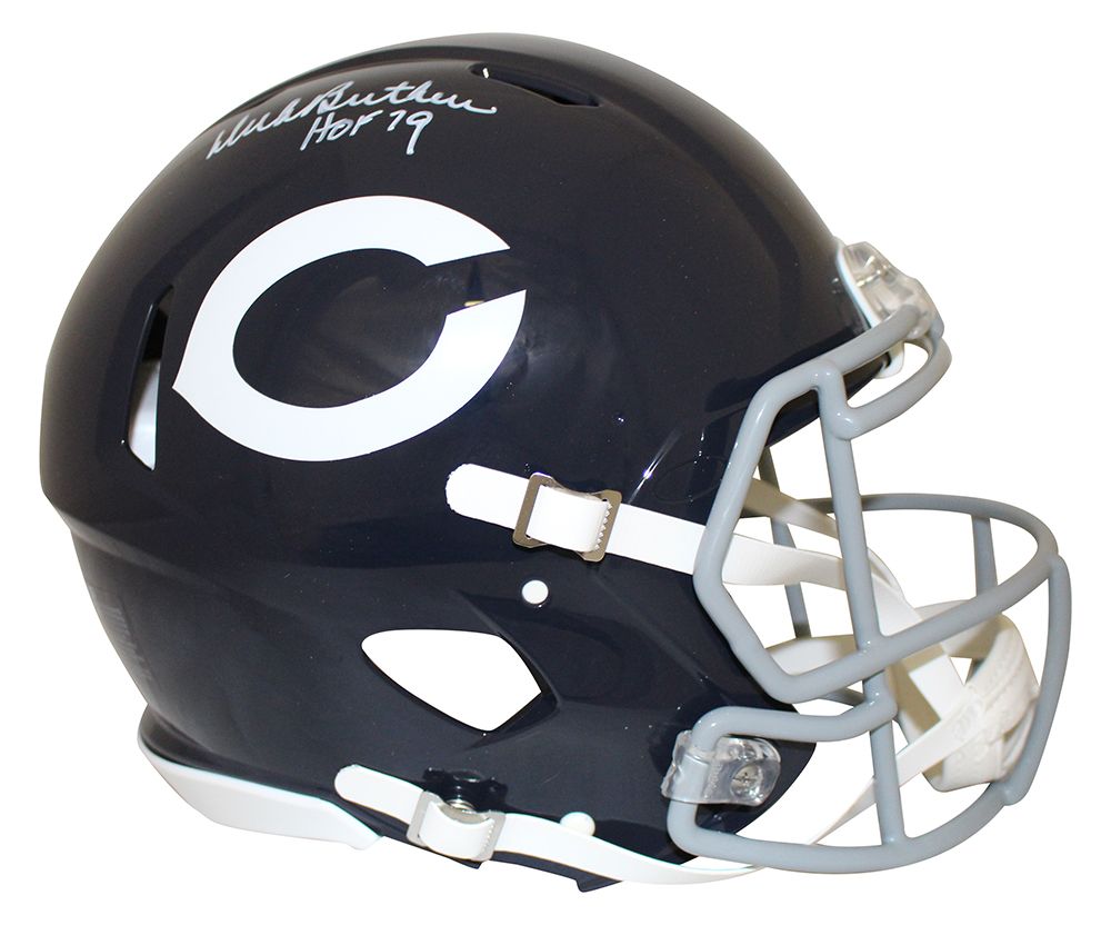 Dick Butkus Autographed Chicago Bears Authentic Color Rush Helmet HOF JSA