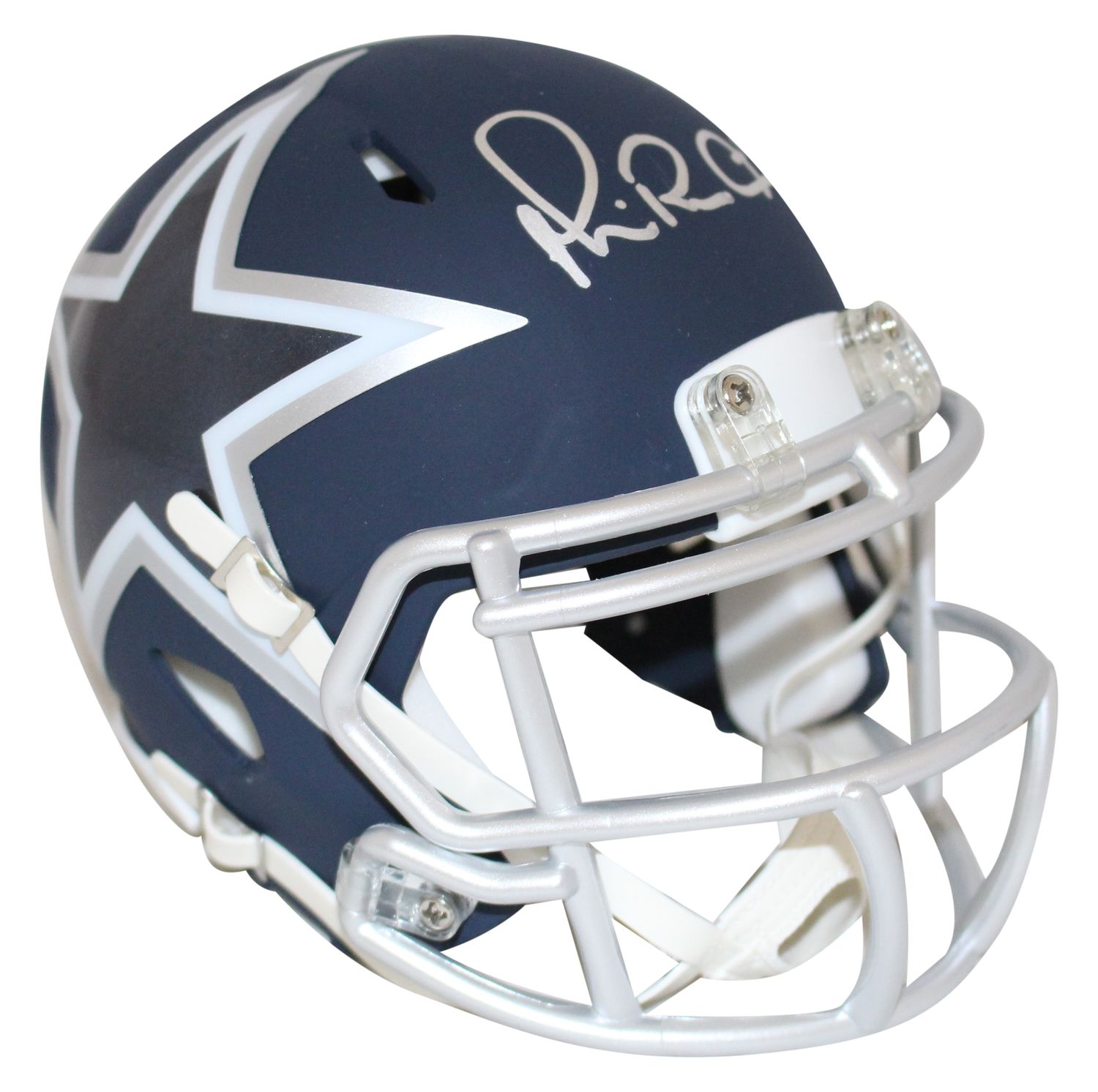Michael Irvin Autographed/Signed Dallas Cowboys AMP Mini Helmet BAS