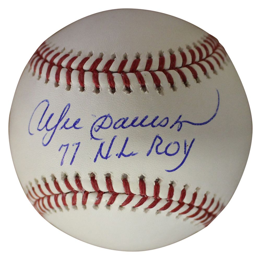 Andre Dawson Autographed/Signed Chicago Cubs OML Baseball ROY JSA