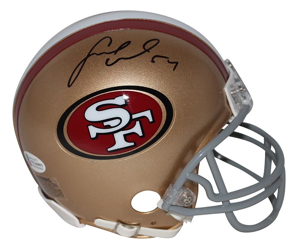 Fred Warner Autographed/Signed San Francisco 49ers Mini Helmet BAS