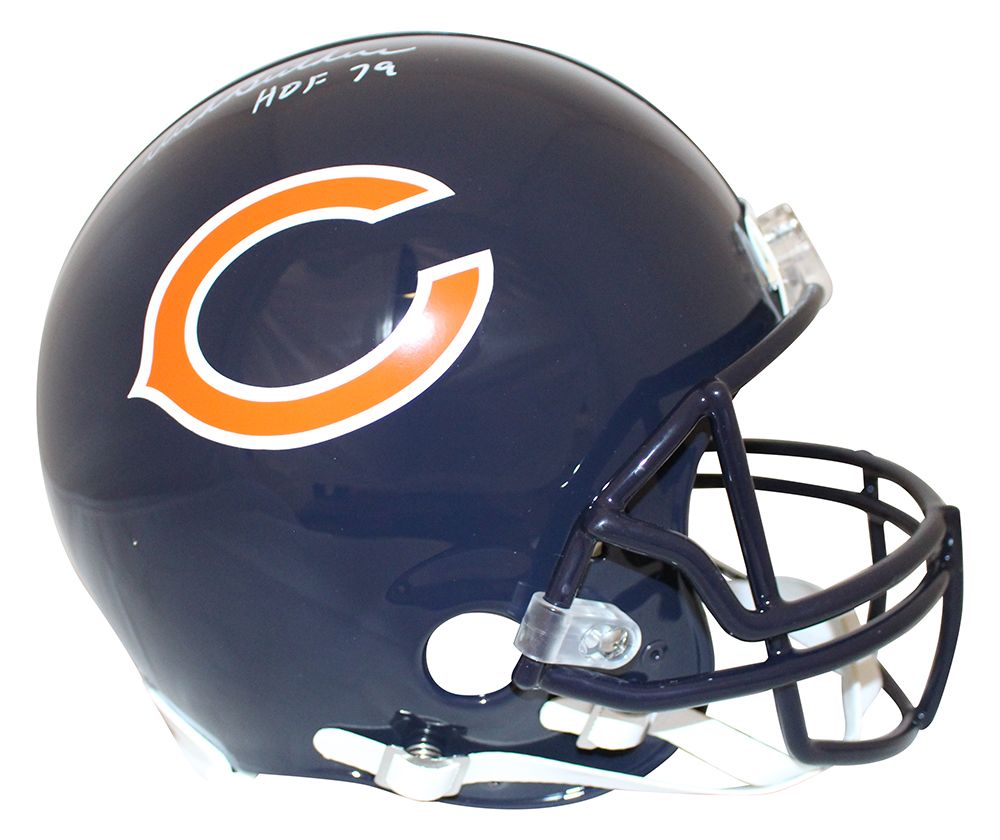 Dick Butkus Autographed/Signed Chicago Bears Authentic Helmet HOF JSA