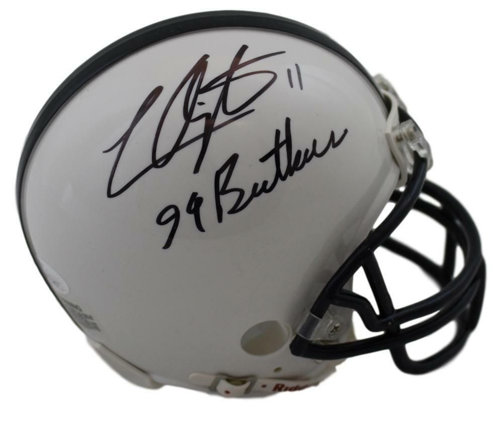 Lavar Arrington Autographed Penn State Riddell Mini Helmet JSA