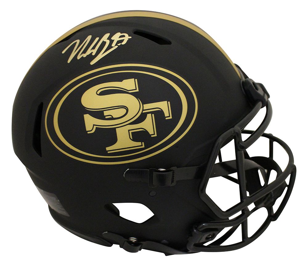 Nick Bosa Autographed San Francisco 49ers Authentic Eclipse Helmet BAS