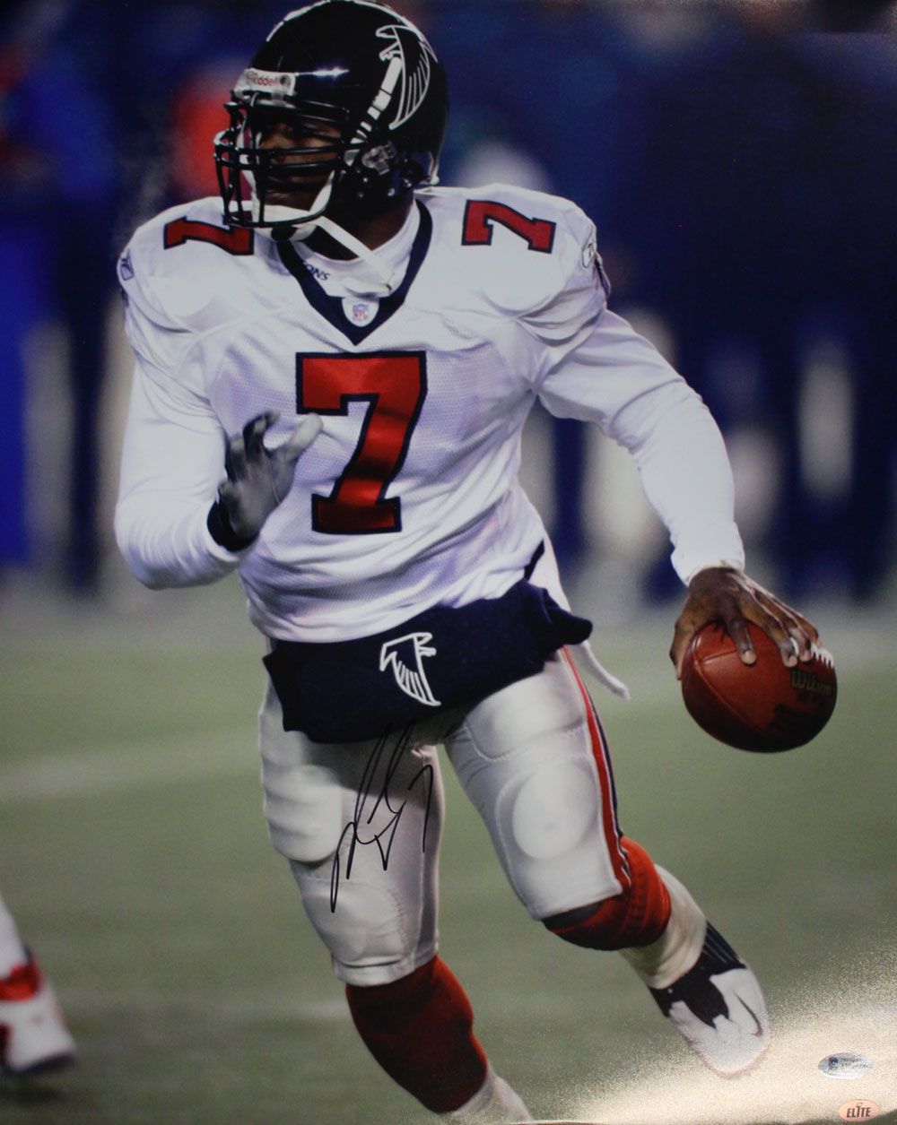 Michael Vick Autographed/Signed Atlanta Falcons 16x20 Photo BAS