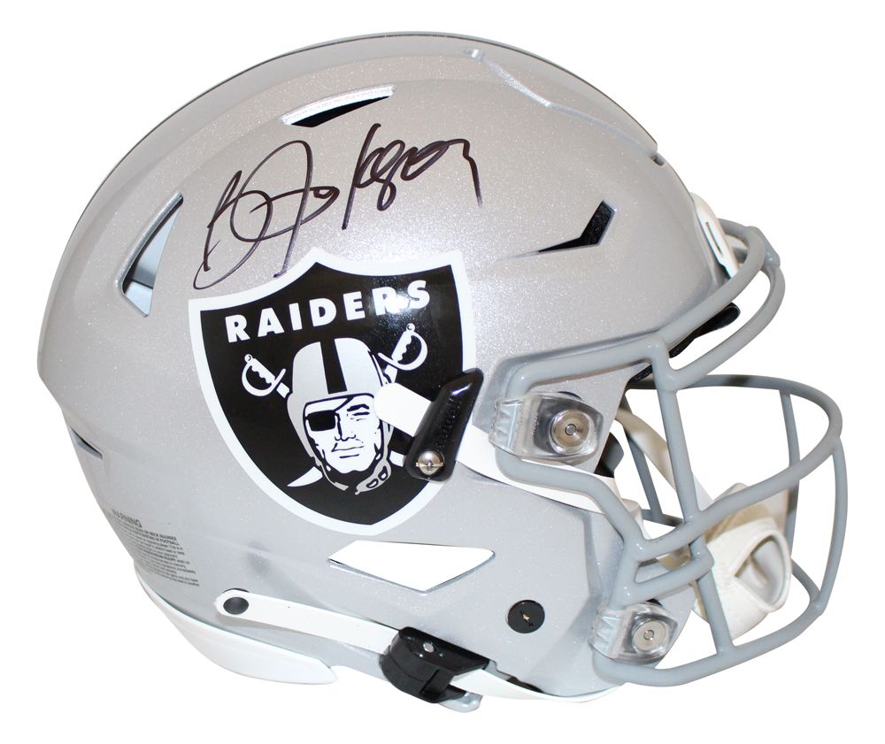 Bo Jackson Autographed Oakland Raiders Authentic Speed Flex Helmet BAS