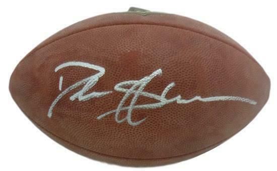 Deion Sanders Autographed Dallas Cowboys Official Football JSA