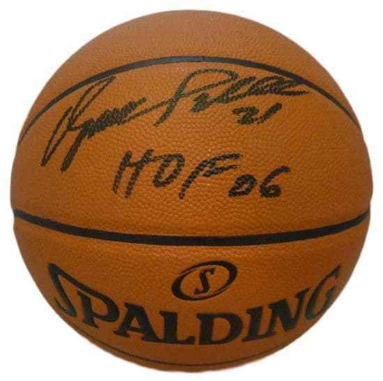 Dominique Wilkins Autographed Official NBA Basketball Atlanta Hawks