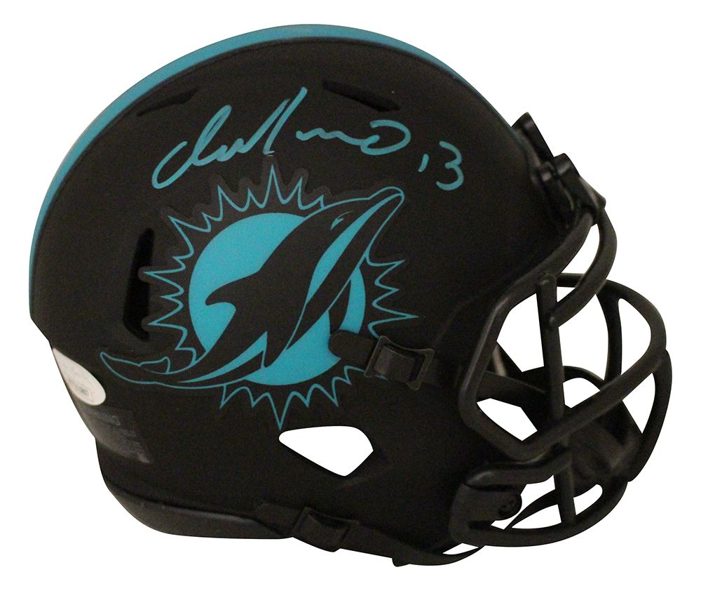 Dan Marino Autographed/Signed Miami Dolphins Eclipse Mini Helmet JSA