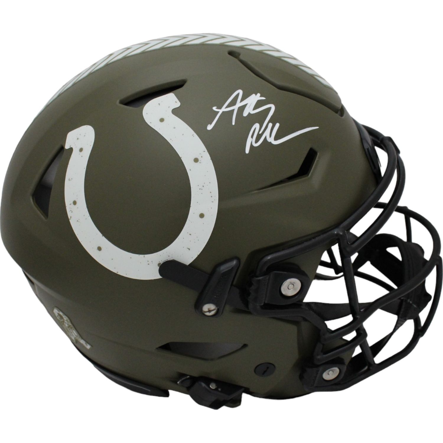 Anthony Richardson Signed Indianapolis Colts SpeedFlex 22 Salute FAN 46014