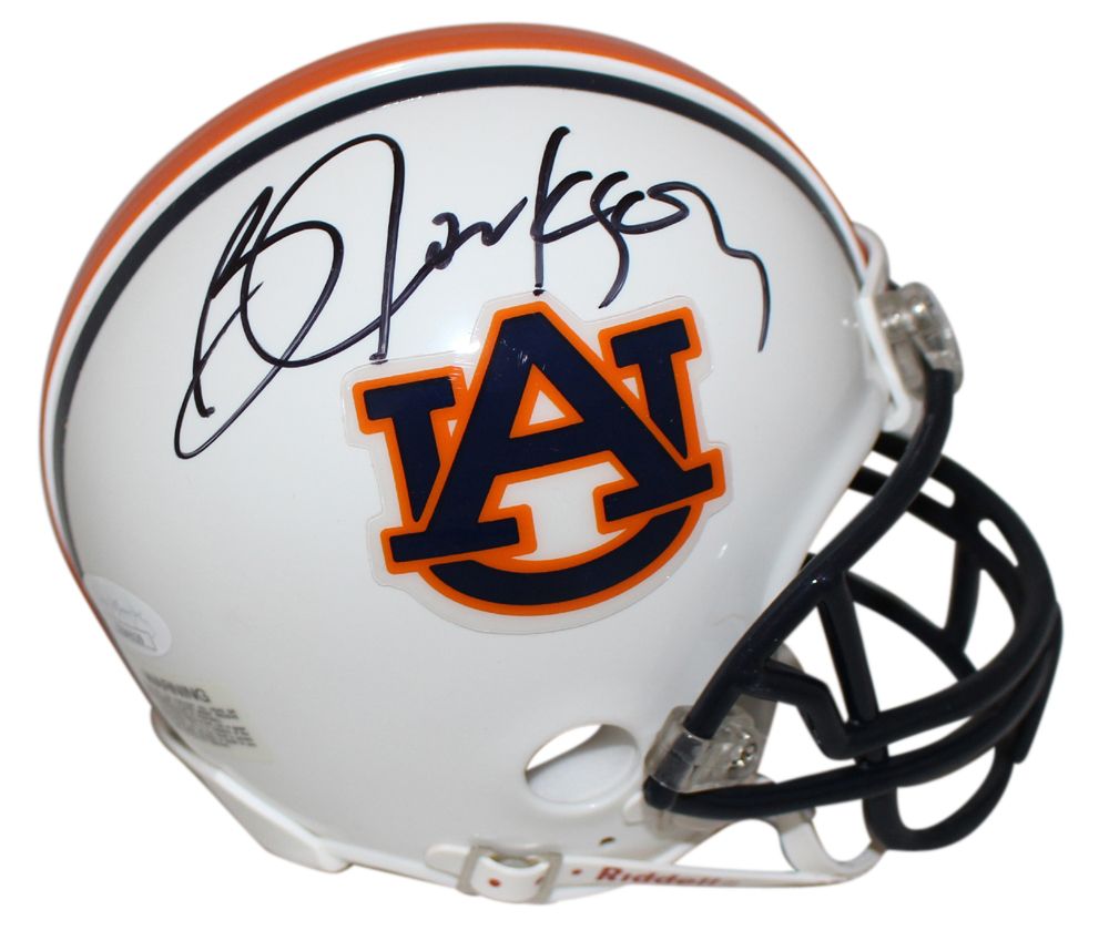 Bo Jackson Autographed/Signed Auburn Tigers Mini Helmet JSA