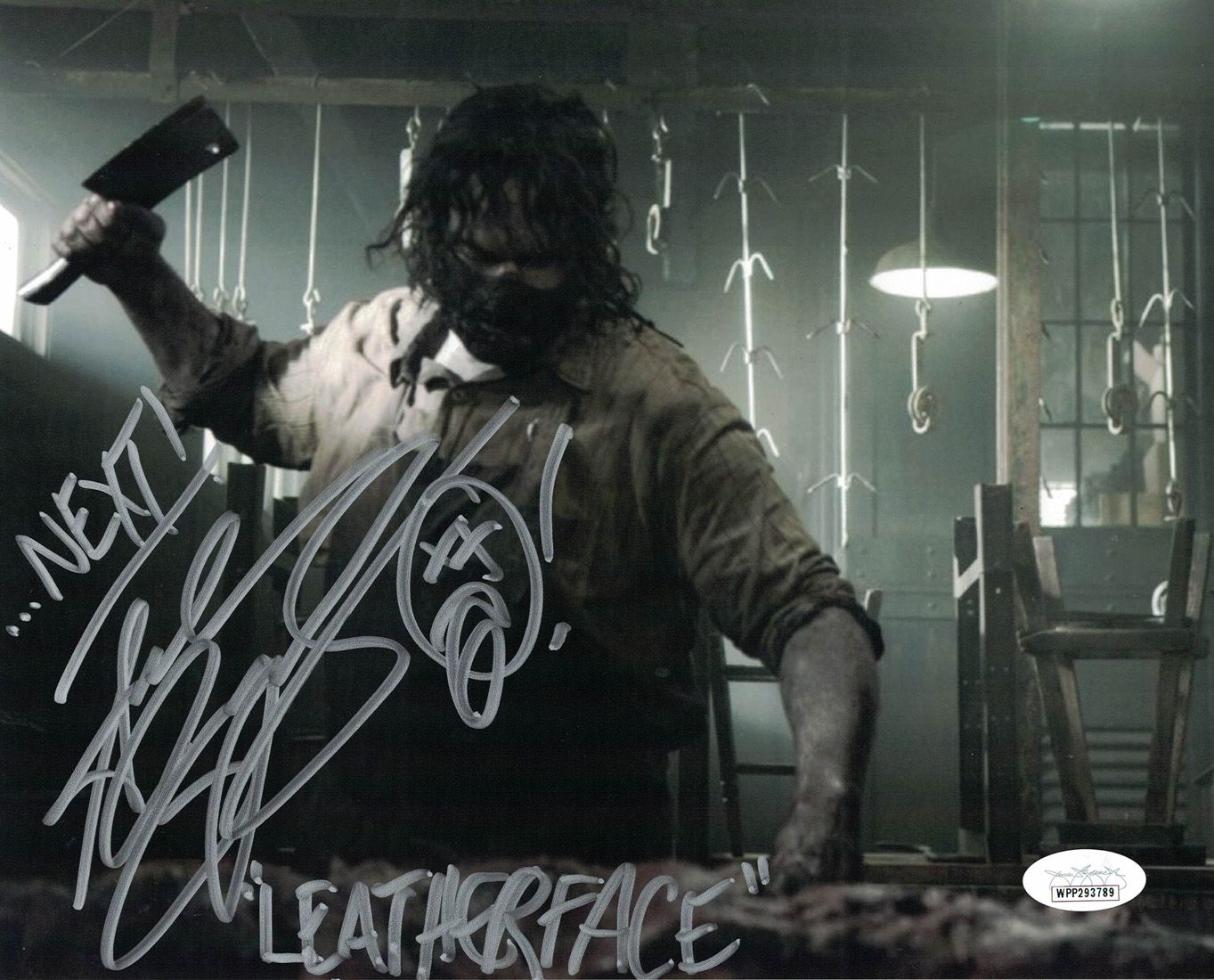 Andrew Bryniarski Autographed Texas Chainsaw Massacre 8x10 Photo Leatherface JSA