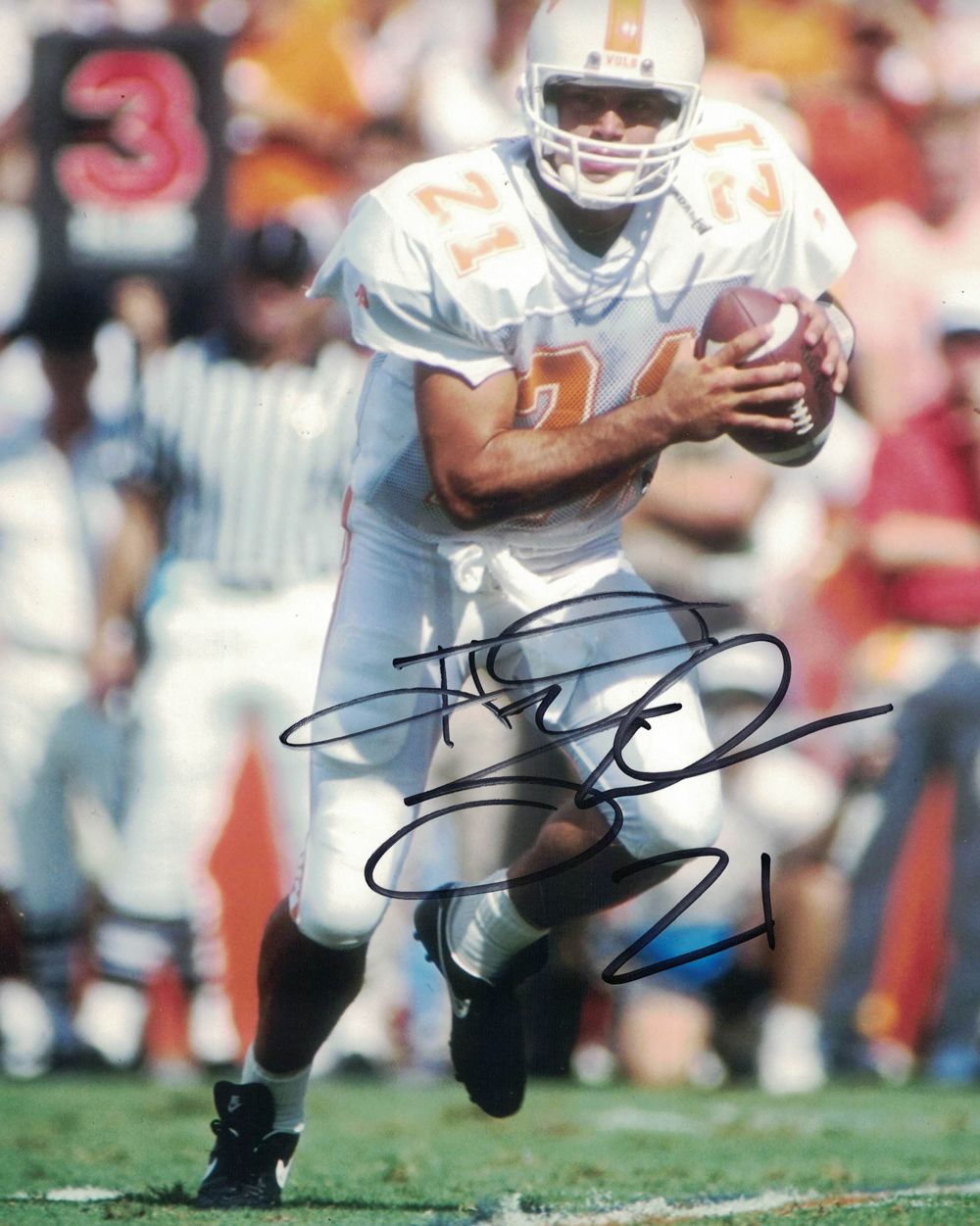 Heath Shuler Autographed/Signed Tennessee Volunteers 8x10 Photo