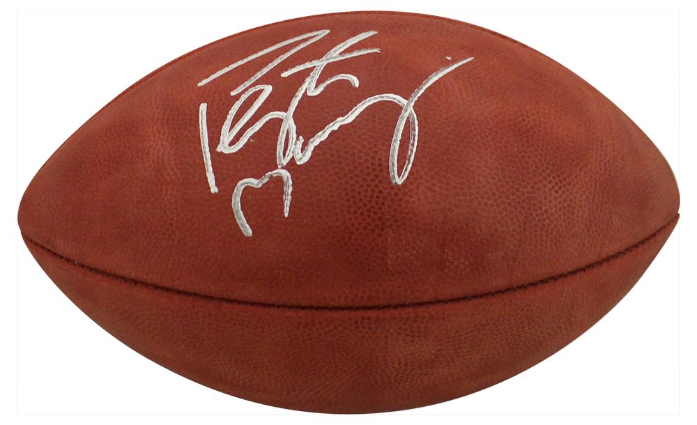 Peyton Manning Autographed Denver Broncos Official SB 50 Football FAN