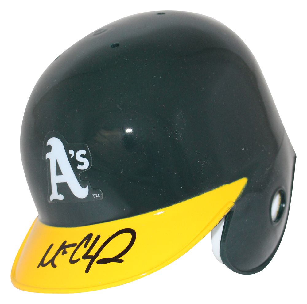 Matt Chapman Autographed Oakland Athletics Mini Batting Helmet MLB