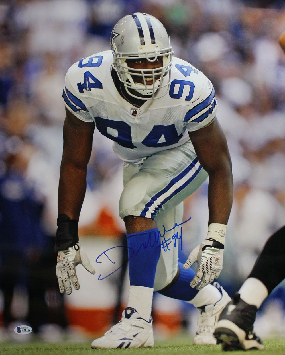 Demarcus Ware Autographed/Signed Dallas Cowboys 16x20 Photo BAS