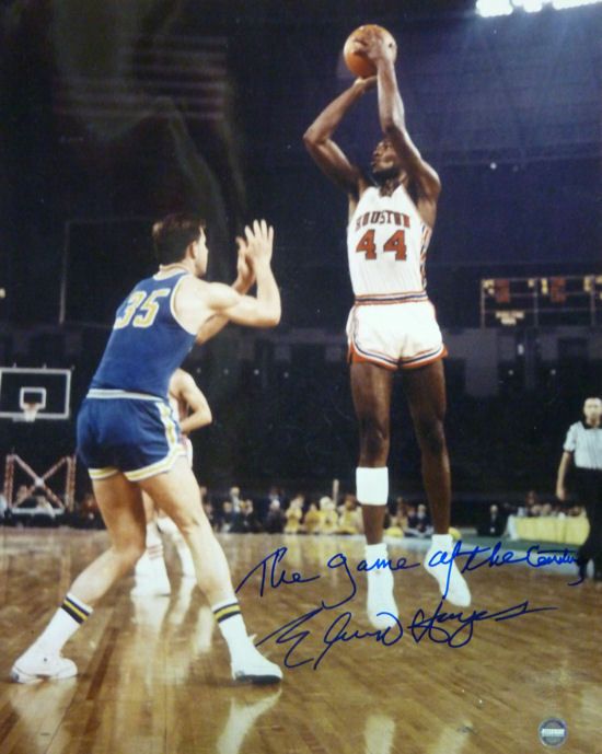 Elvin Hayes Autographed Houston Cougars 16x20 Photo w/The game of the Century