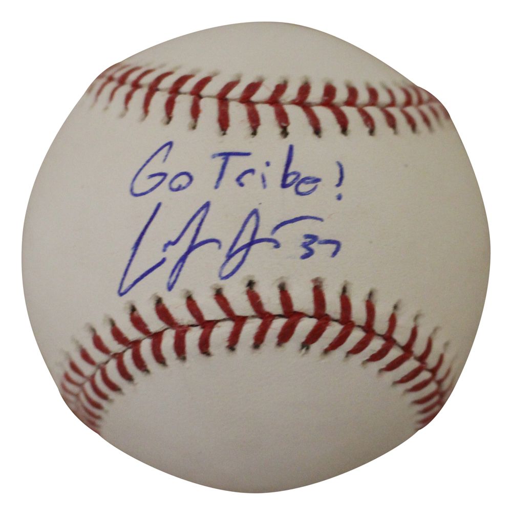Cody Allen Autographed Cleveland Indians OML Baseball Go Tribe BAS