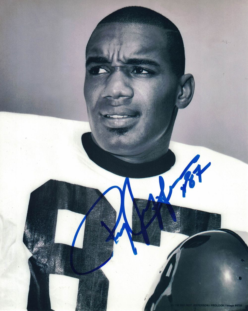 Roy Jefferson Autographed/Signed Baltimore Colts 8x10 Photo
