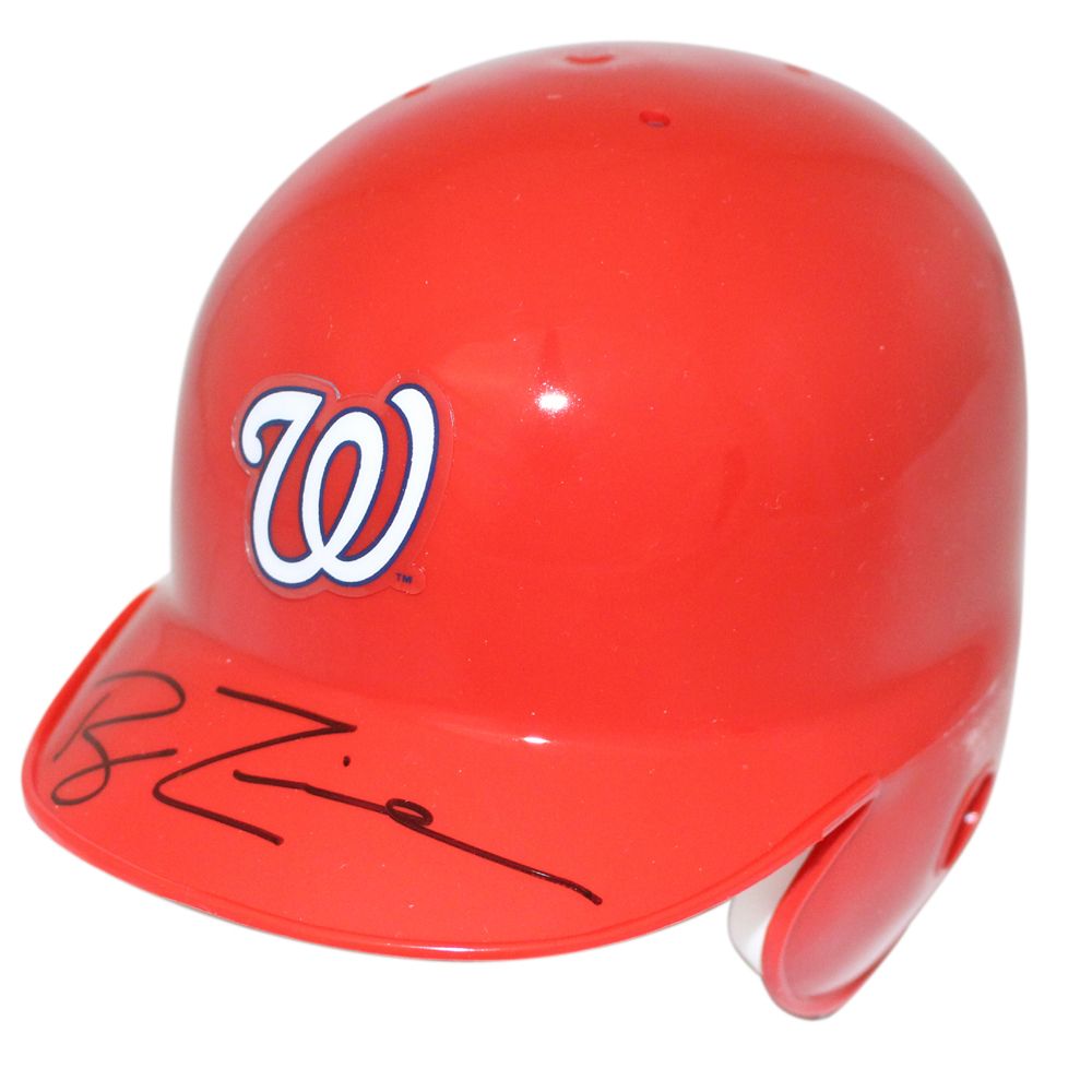 Ryan Zimmerman Autographed Washington Nationals Mini Batting Helmet JSA