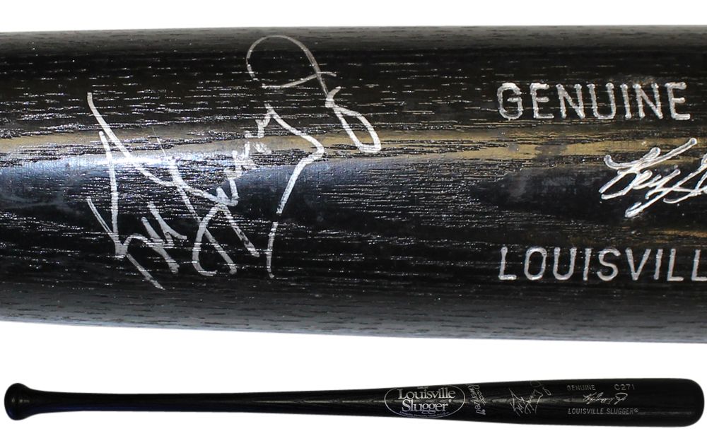 Ken Griffey Jr Autographed Seattle Mariners Louisville Slugger Bat JSA
