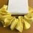 Scrunchie - Yellow Satin