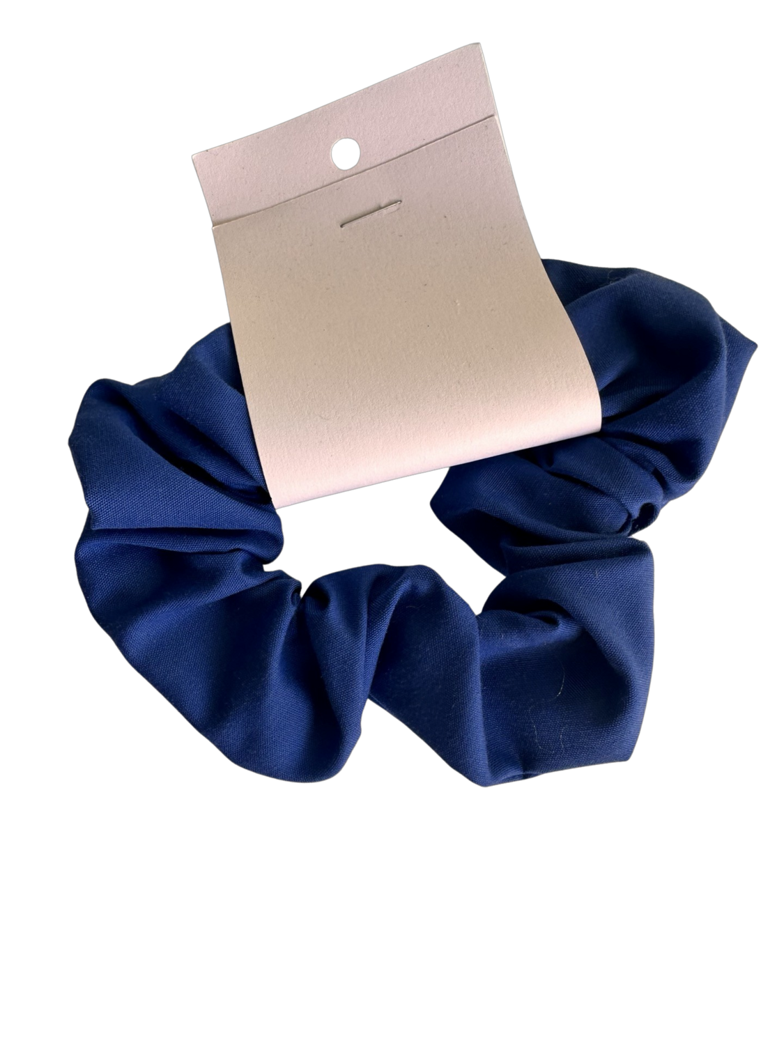 Scrunchie - Blue Cotton