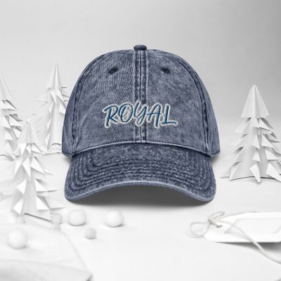 Vintage Cotton Twill Cap