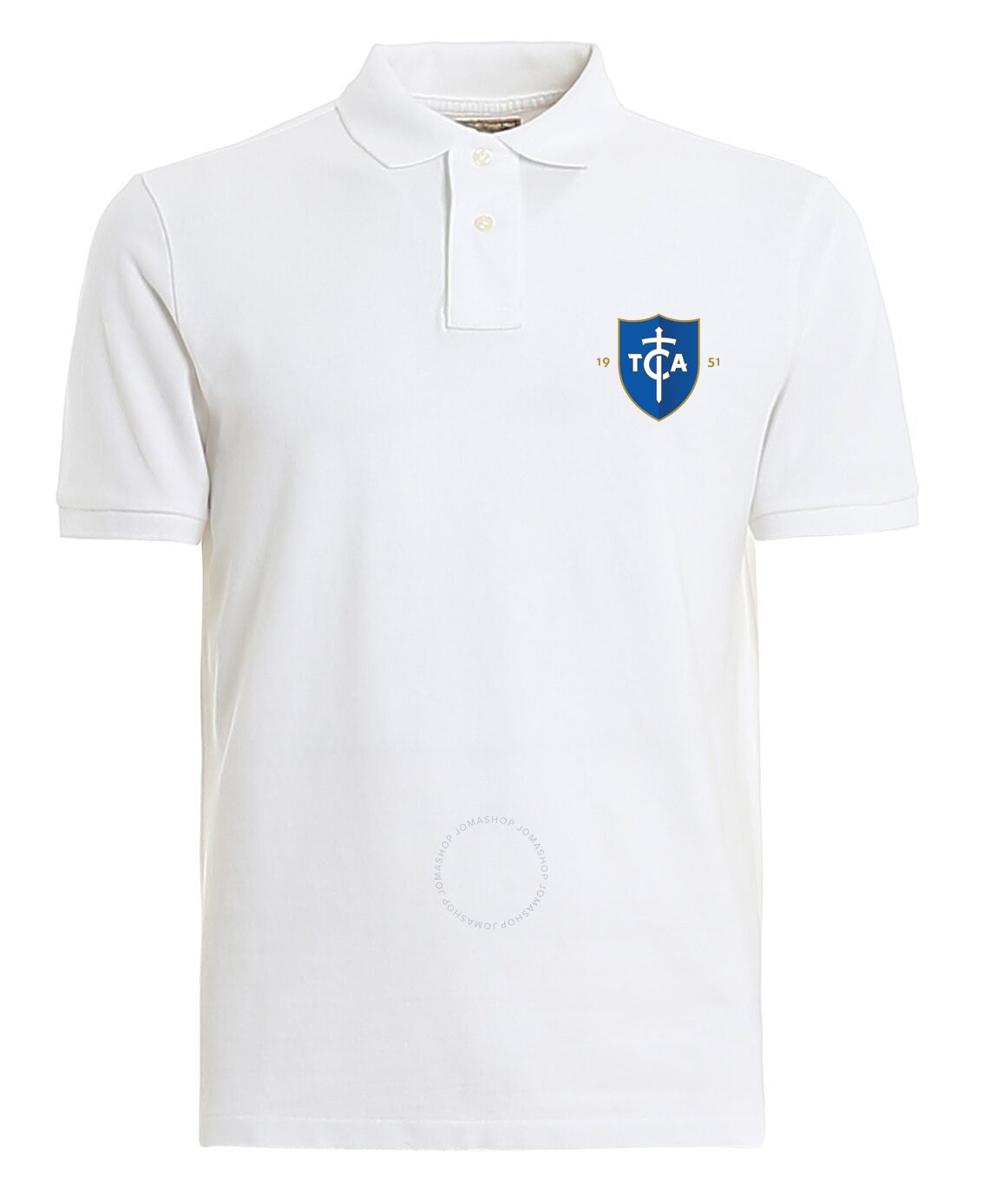 Short Sleeve Polo, Color: White, Size: Youth Small